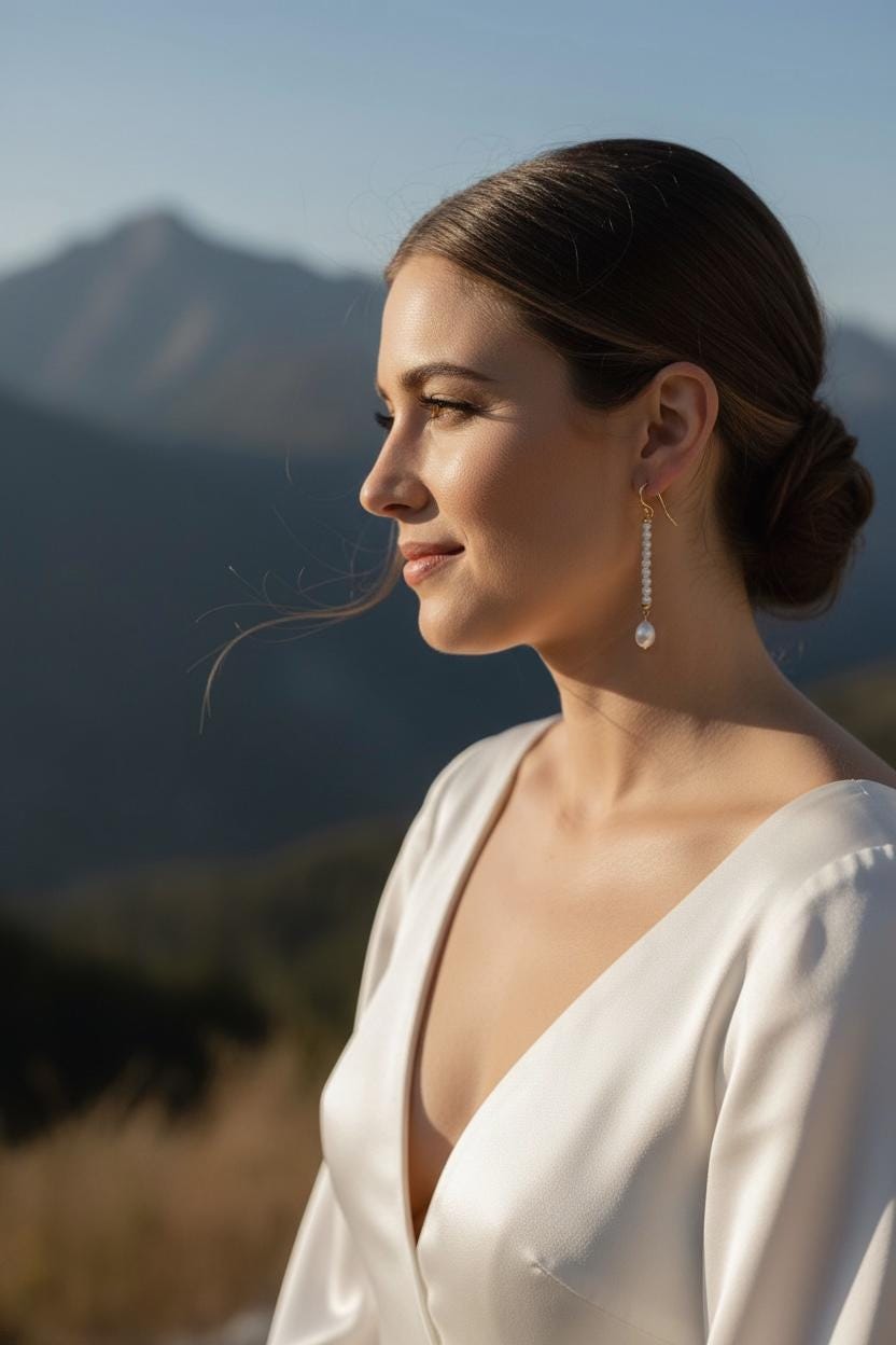 Tamara, 3-Piece Pearl Bridal Set