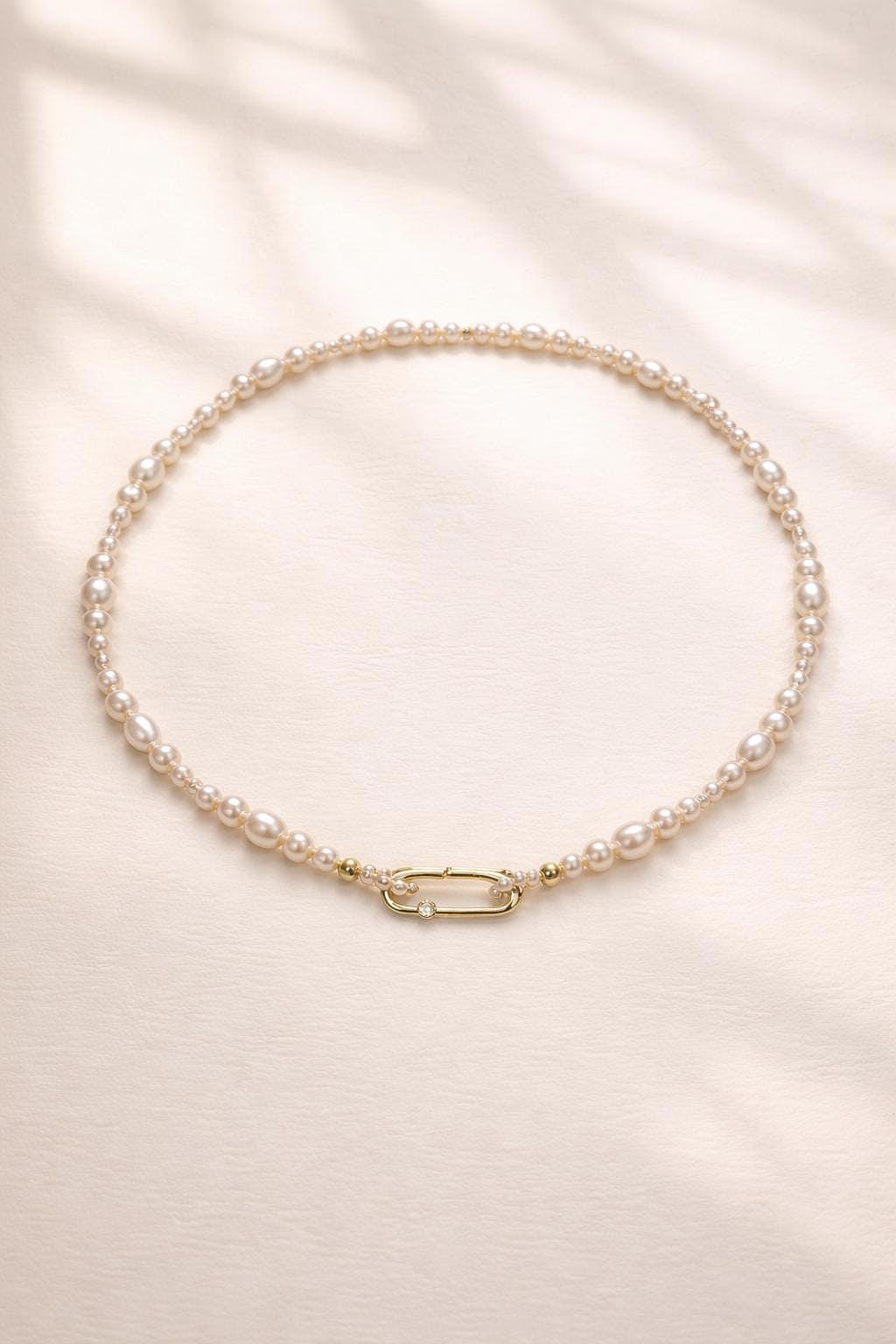 Chiara, Classic Pearl Necklace