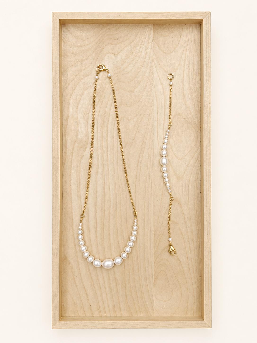 Nora, Freshwater Pearl Jewelry Set