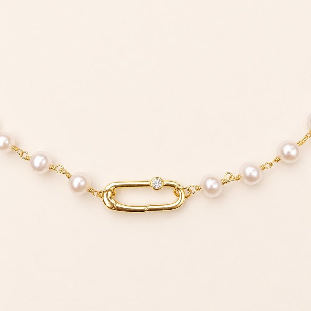 Jasmin, Perlen-Choker
