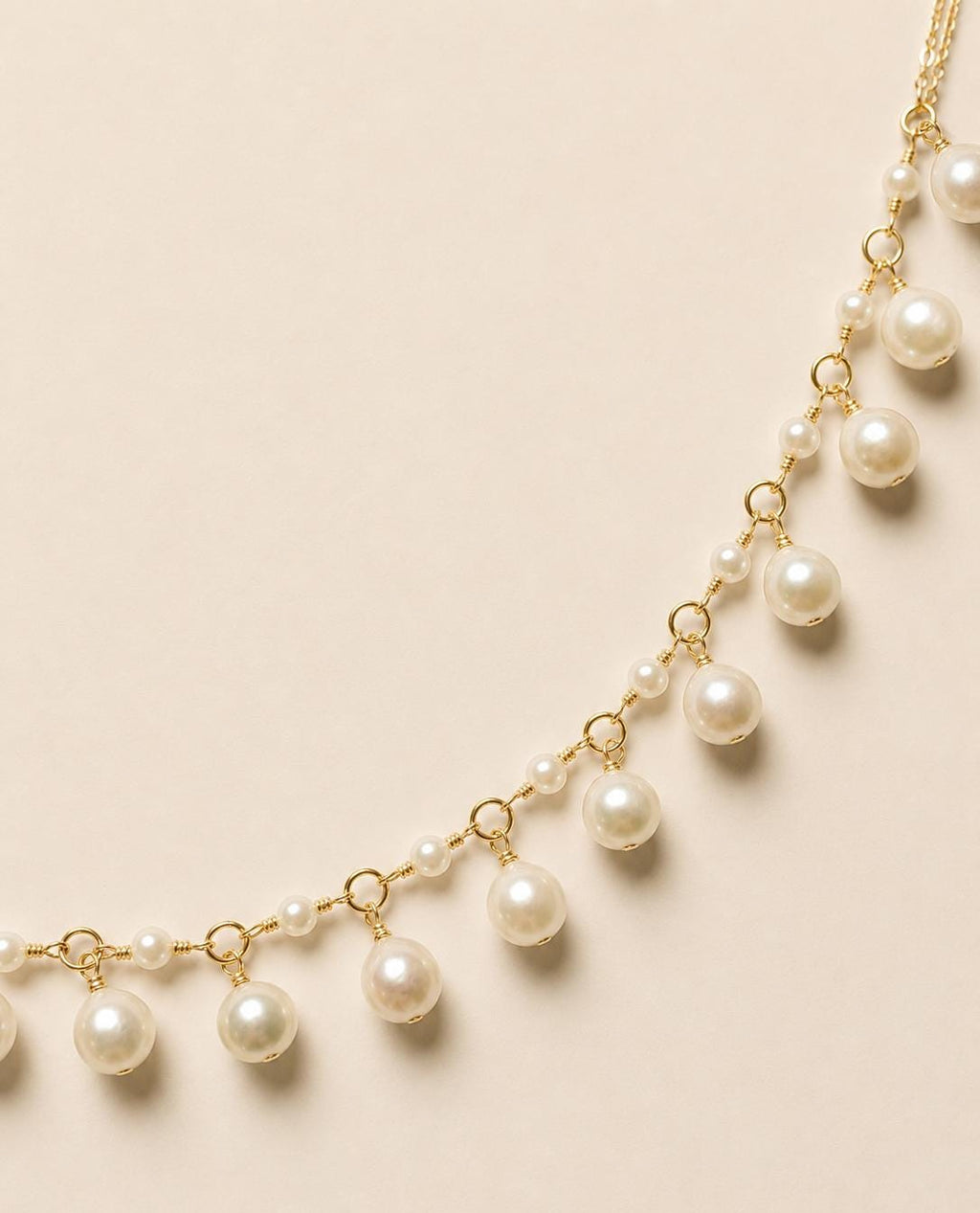Nadine, Baroque Pearl Choker