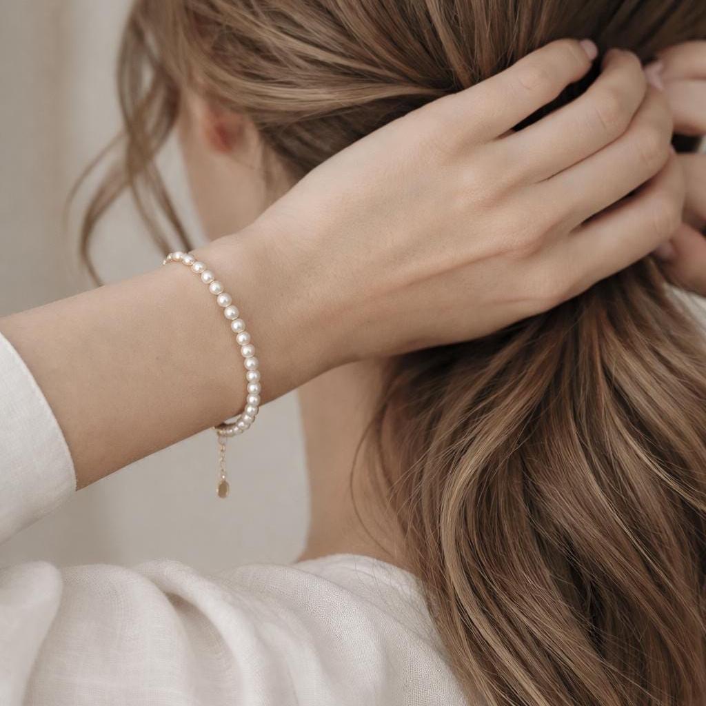Mia, Süsswasserperlen-Armband