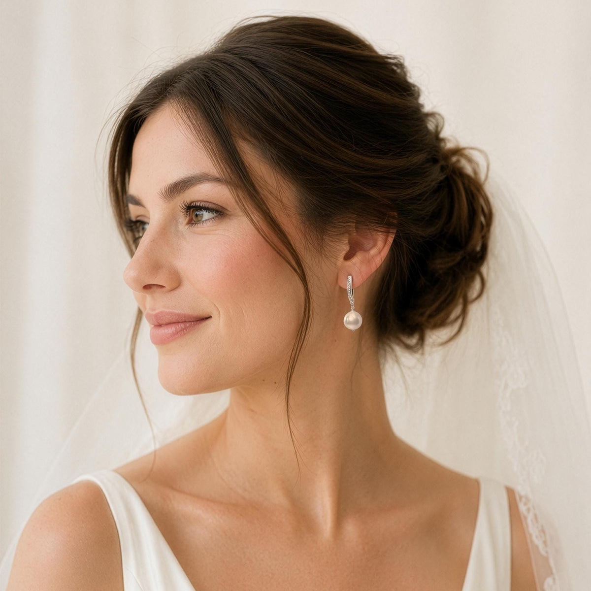 Rahel, Baroque Pearl Drop Earrings