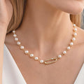 Jasmin, Perlen-Choker – handgefertigter Perlenschmuck von BABUSKINA