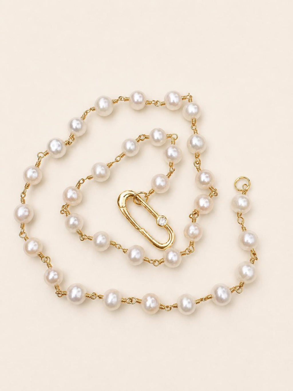 Jasmin, Perlen-Choker