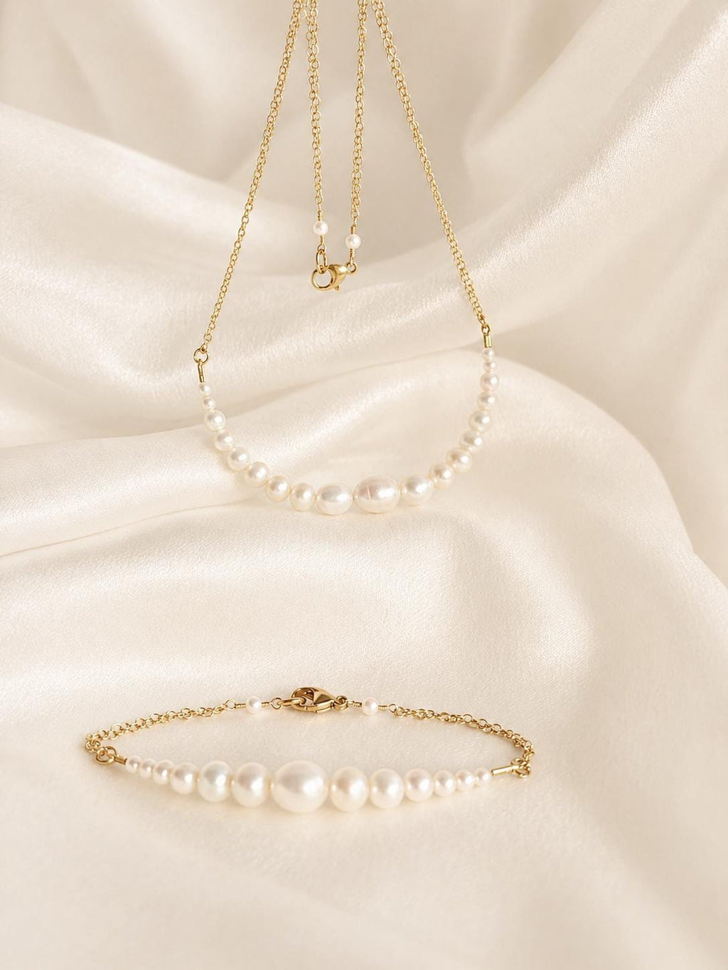 Nora, Freshwater Pearl Jewelry Set