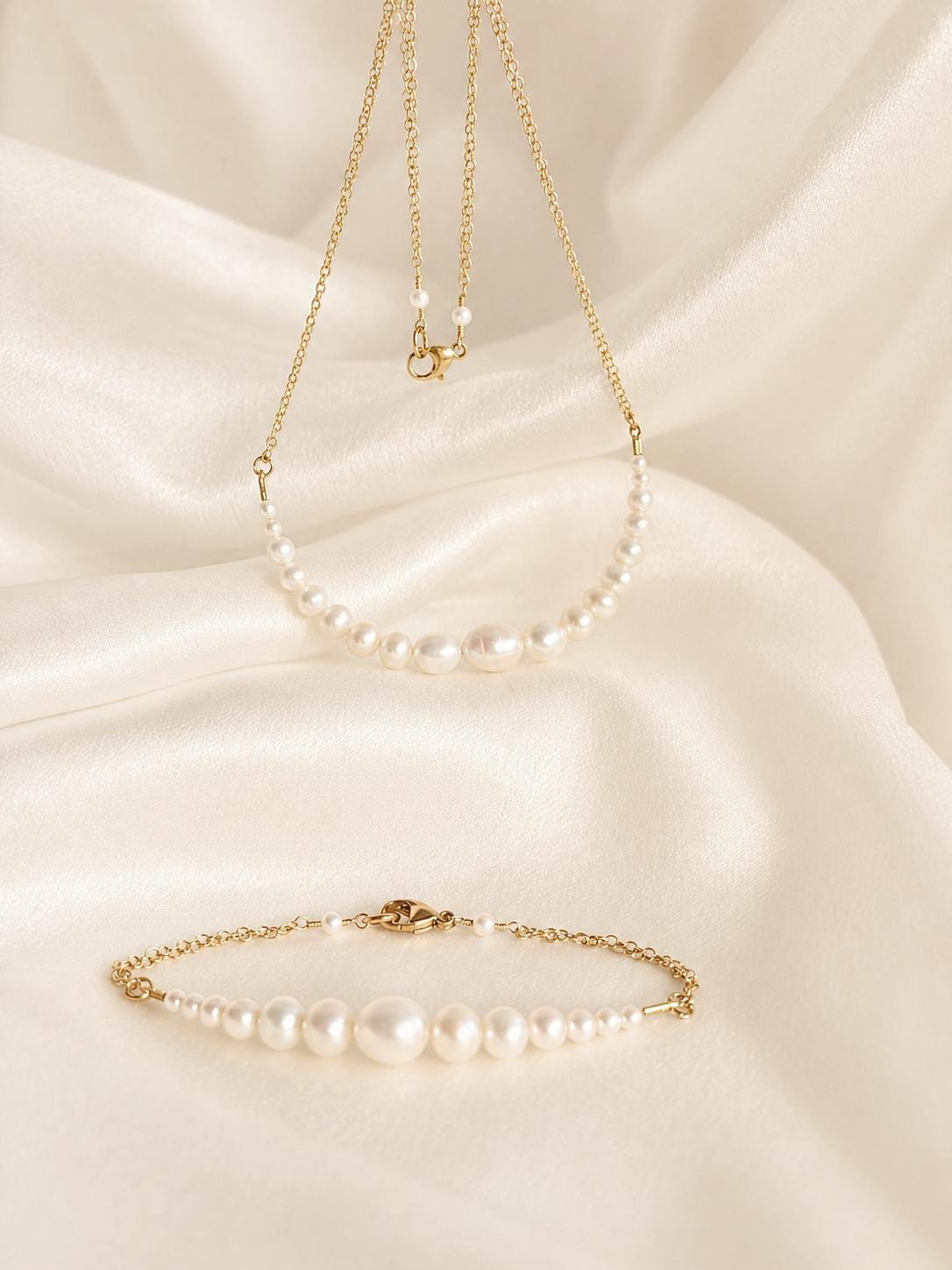 Nora, Freshwater Pearl Jewelry Set