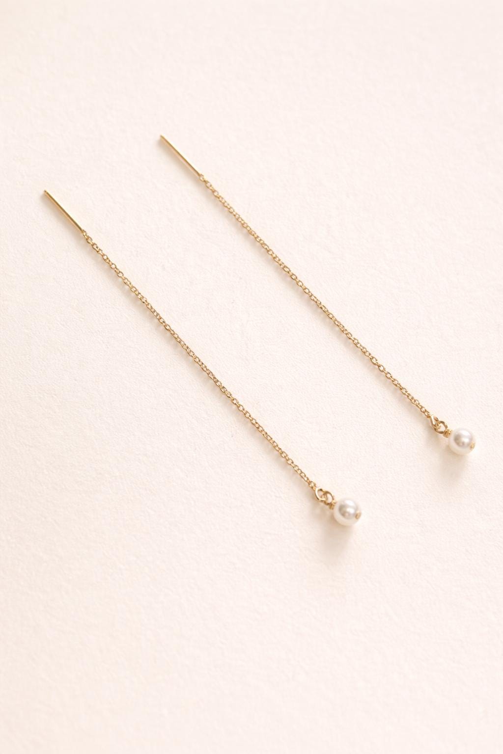 Margrit, Pearl Threader Earrings