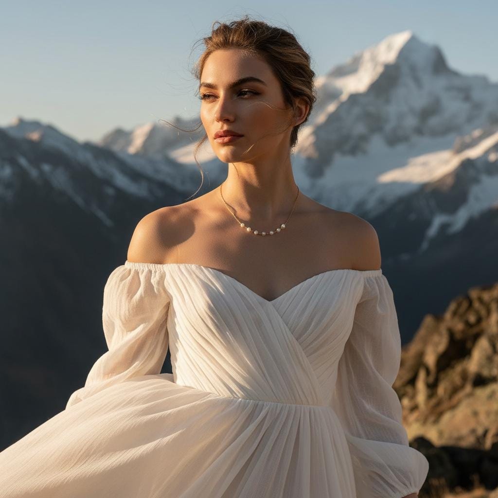 Livia, Freshwater Pearl Necklace