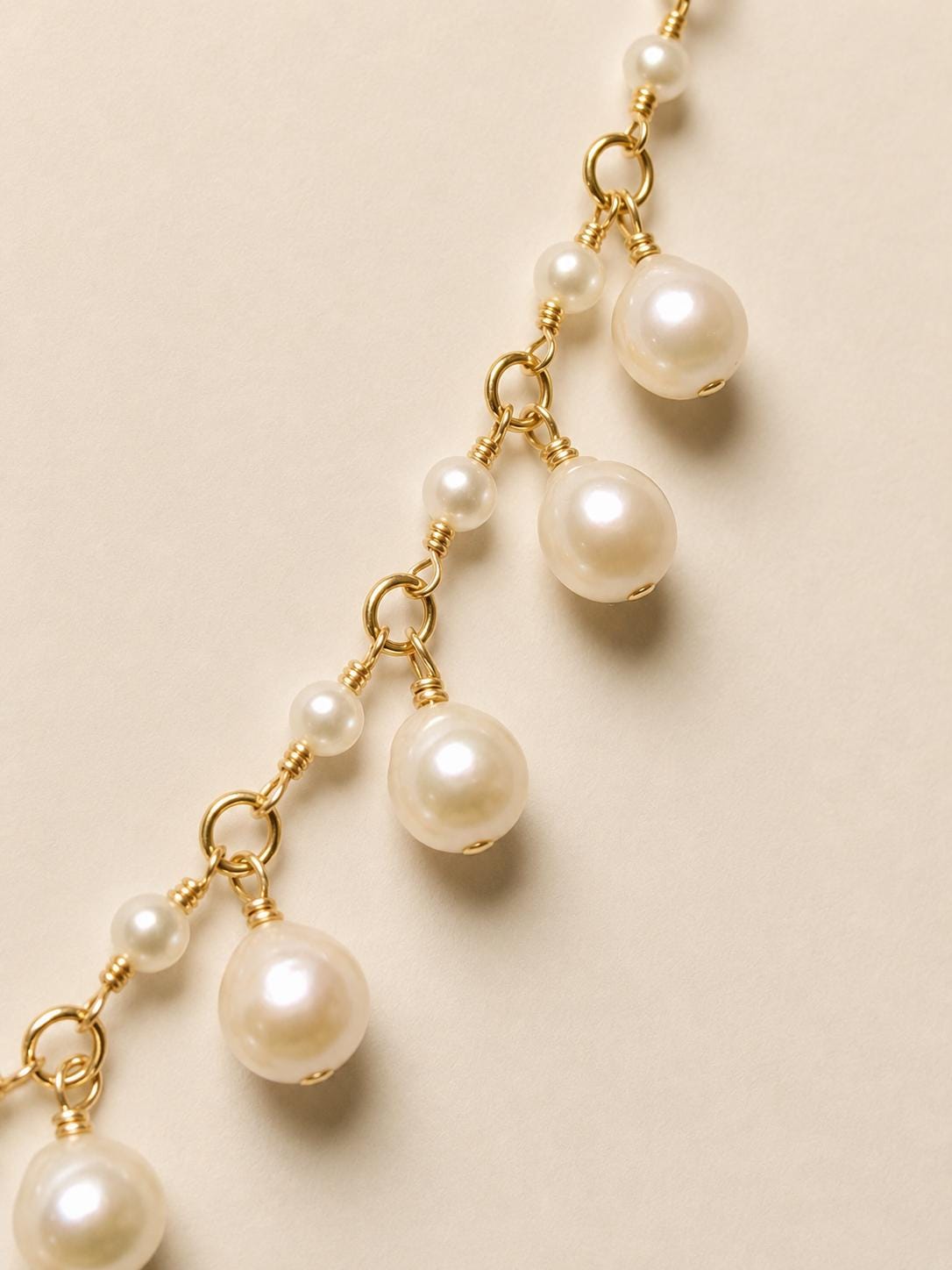 Nadine, Baroque Pearl Choker