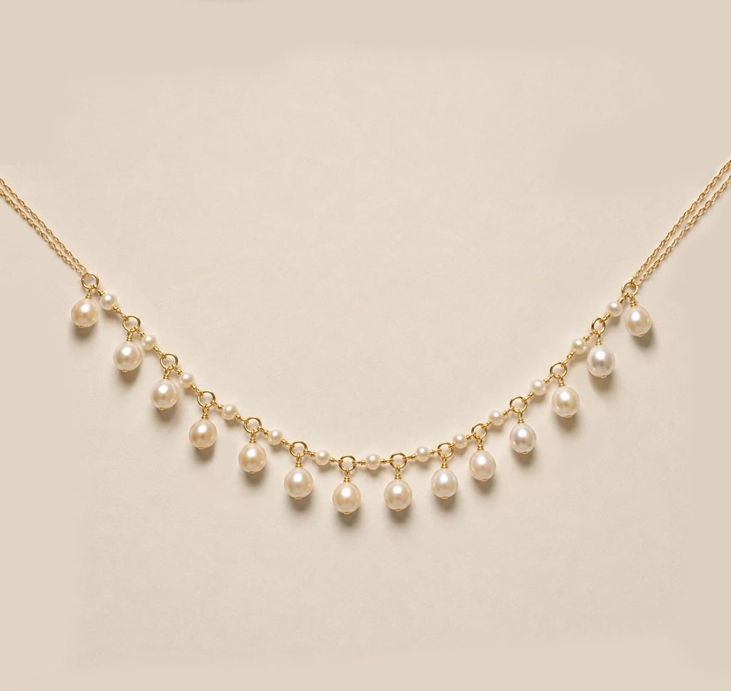 Nadine, Baroque Pearl Choker