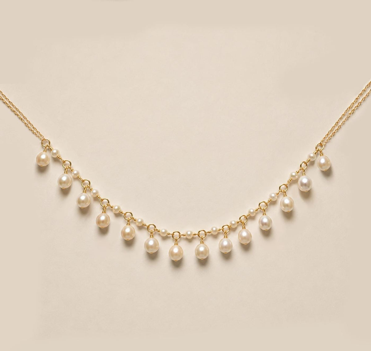 Nadine, Baroque Pearl Choker